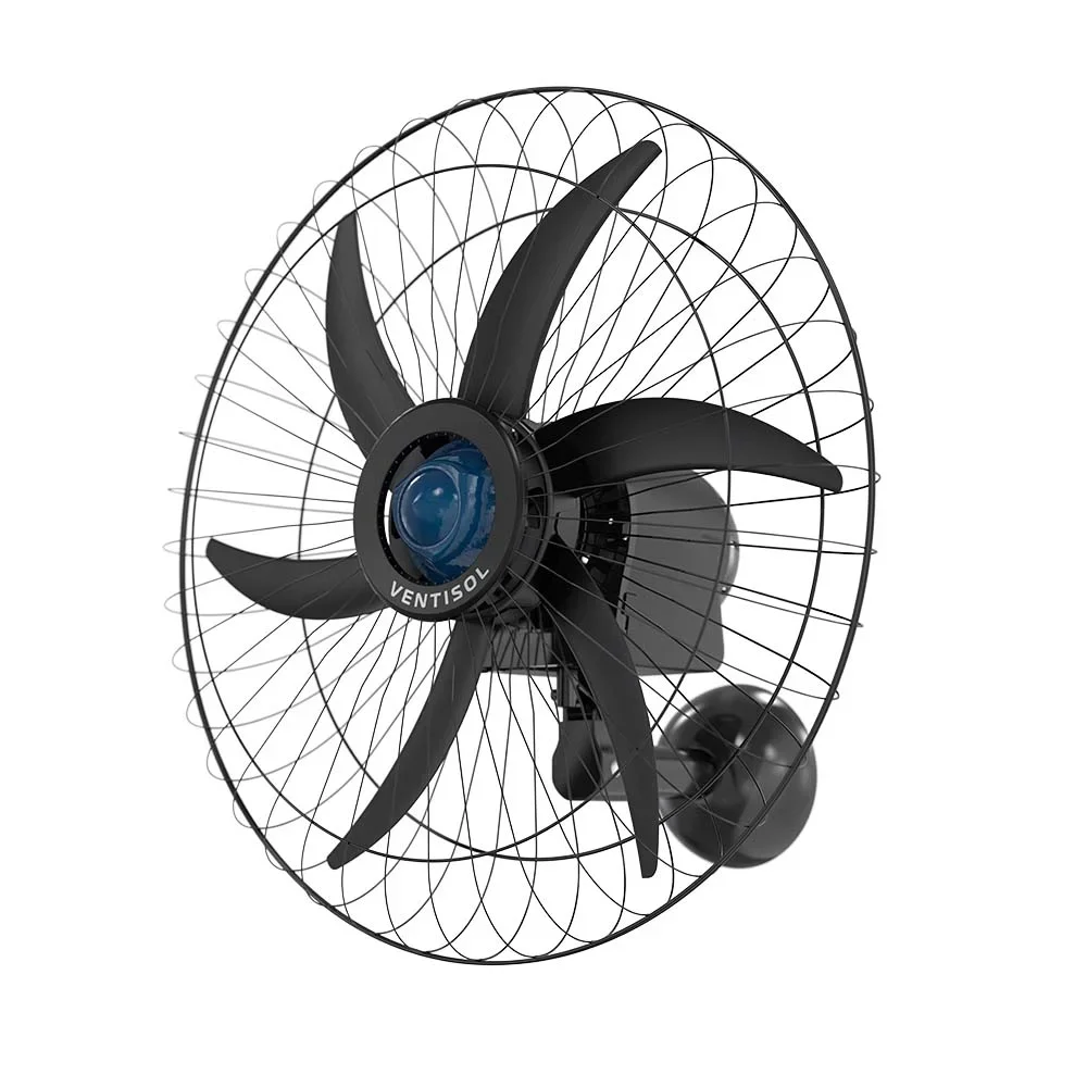 Ventilador de Parede Premium Oscilante 6 PAS 60CM Bivolt 230W Ventisol FALCON