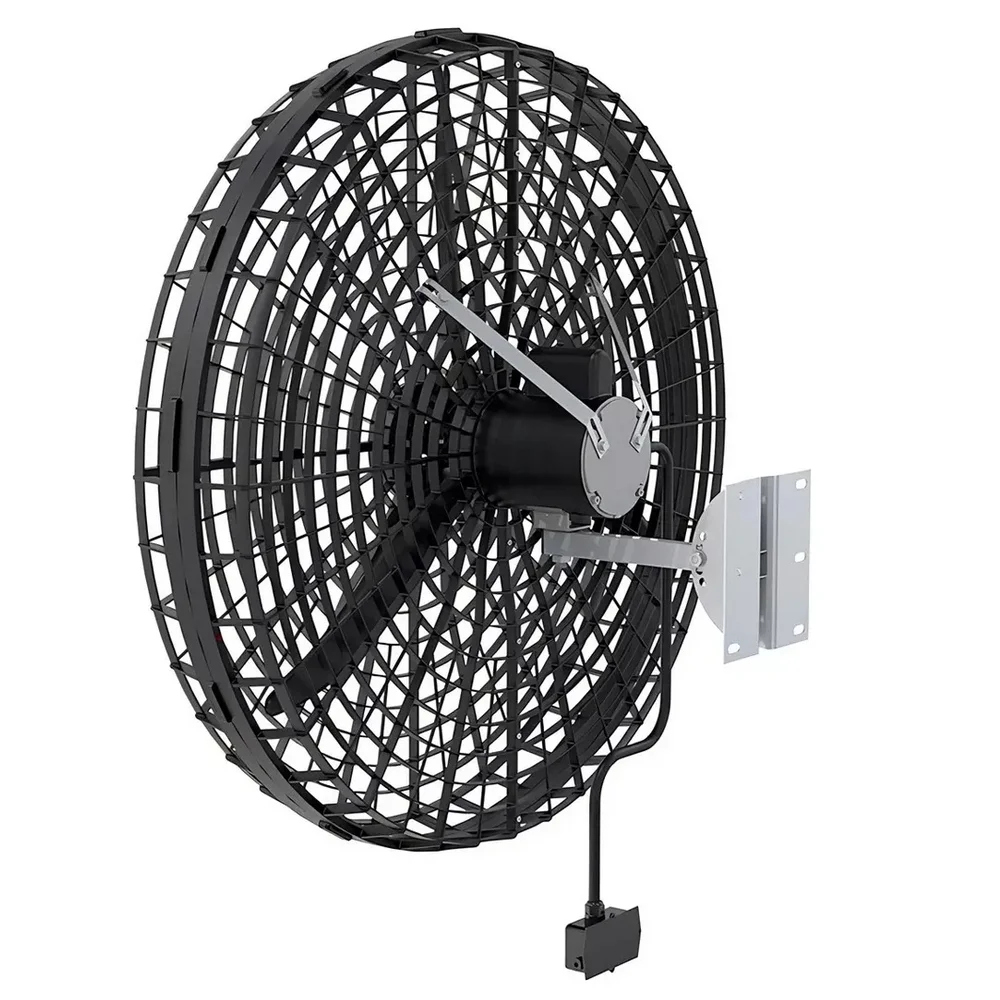 Ventilador de Parede Preto Industrial 3 Velocidades 1M 220V Ventisol VP1M2