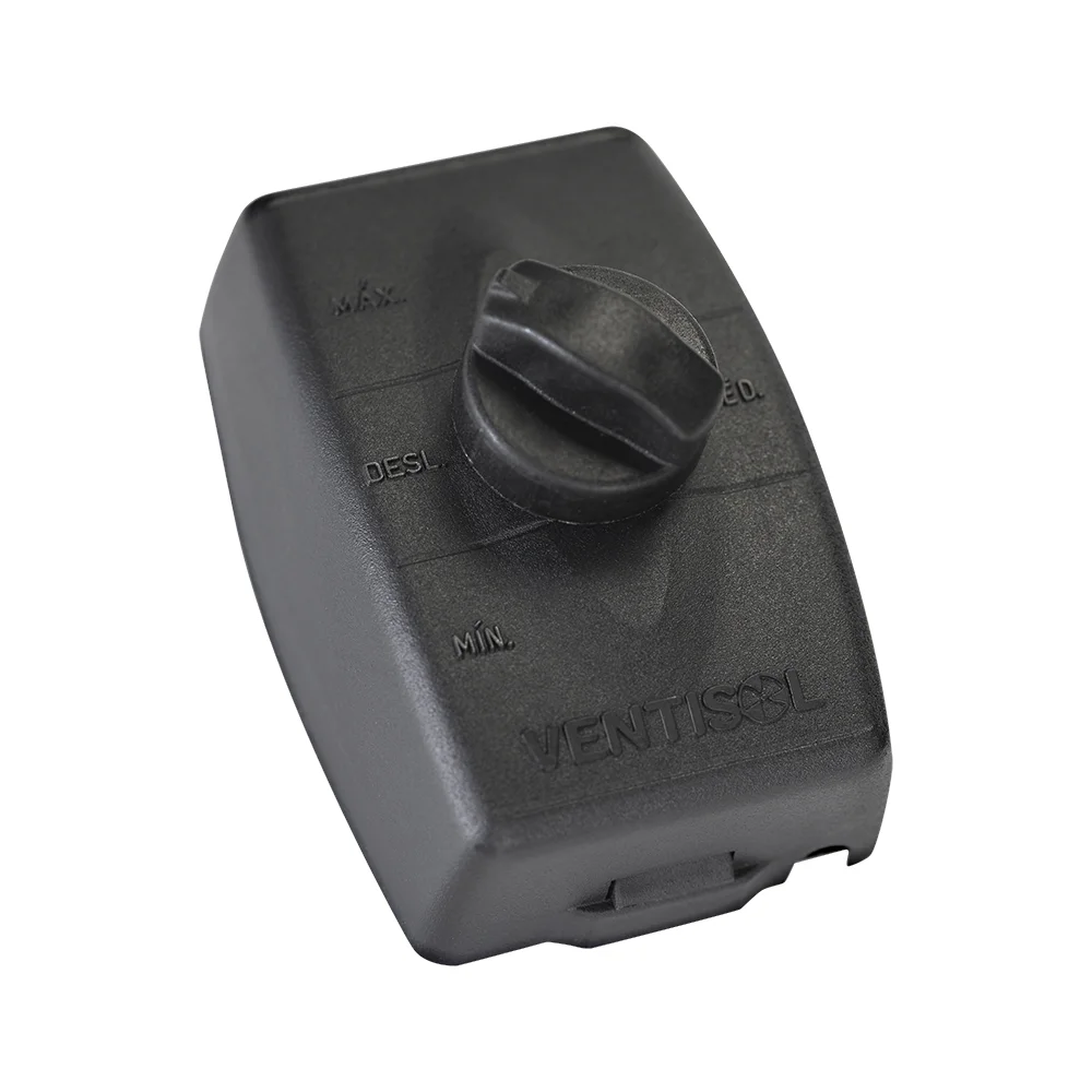 Ventilador de Parede Preto Premium Oscilante 60CM Bivolt 200W Ventisol 543