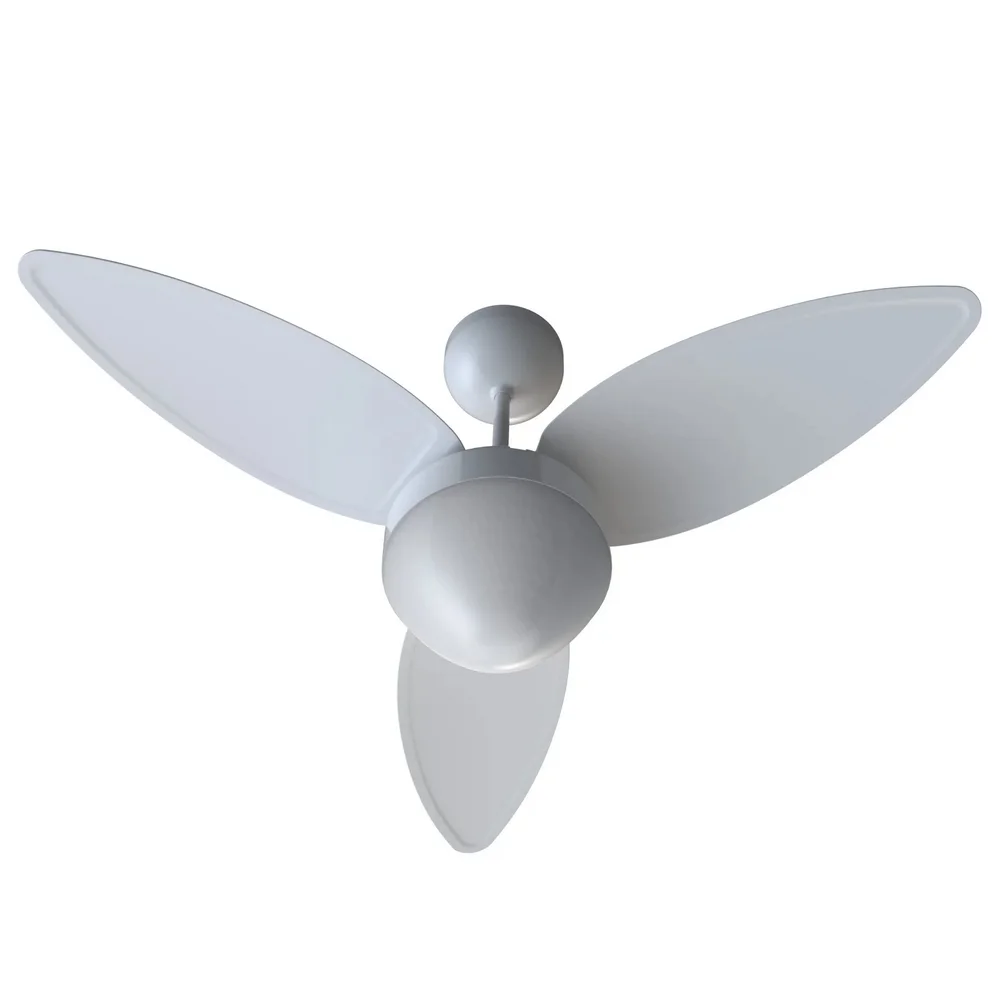 Ventilador de Teto Branco Com Controle Remoto 1045MM Bivolt 30W Ventisol AIRES INVERTER