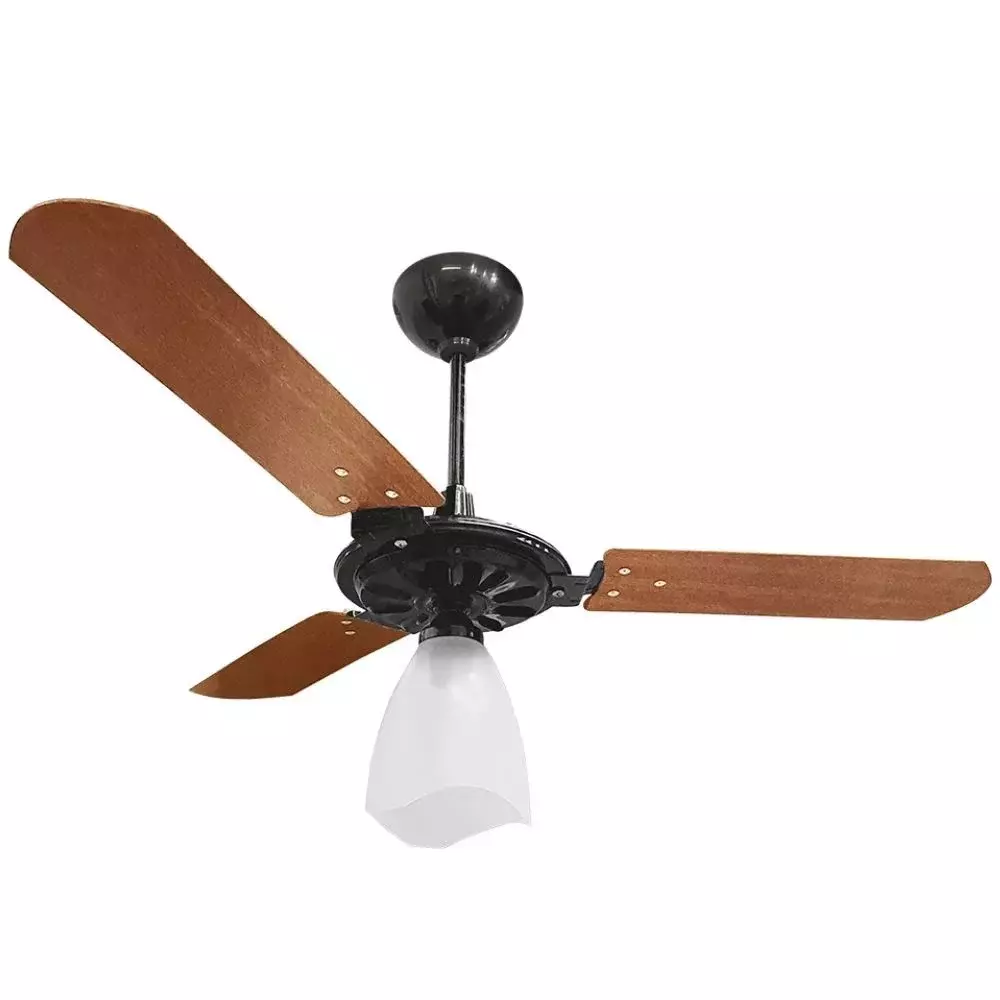 Ventilador de Teto Preto/Mogno 101,5CM 110V 150W Ventex YRIS