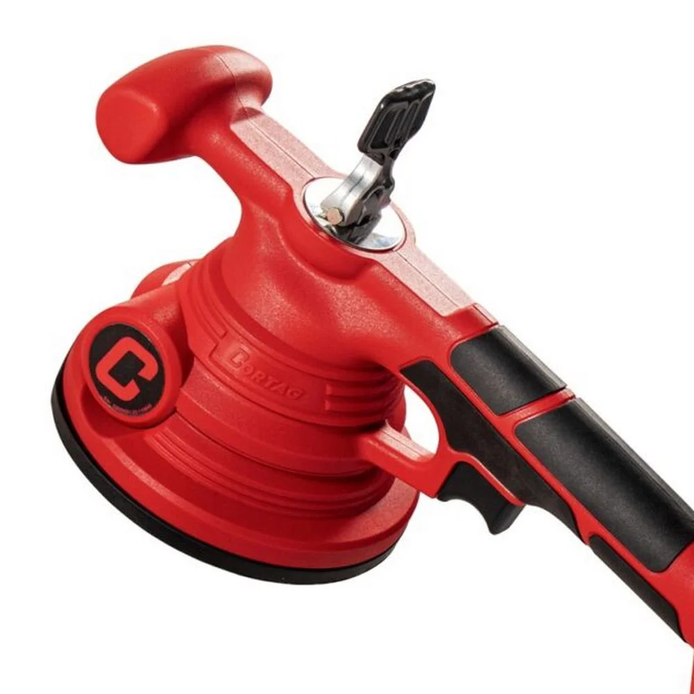 Ventosa Vibrador Assentamento Piso a Bateria 18V Brushless com Carregador e 1 Bateria 1,5AH Bivolt Cortag MAC-100