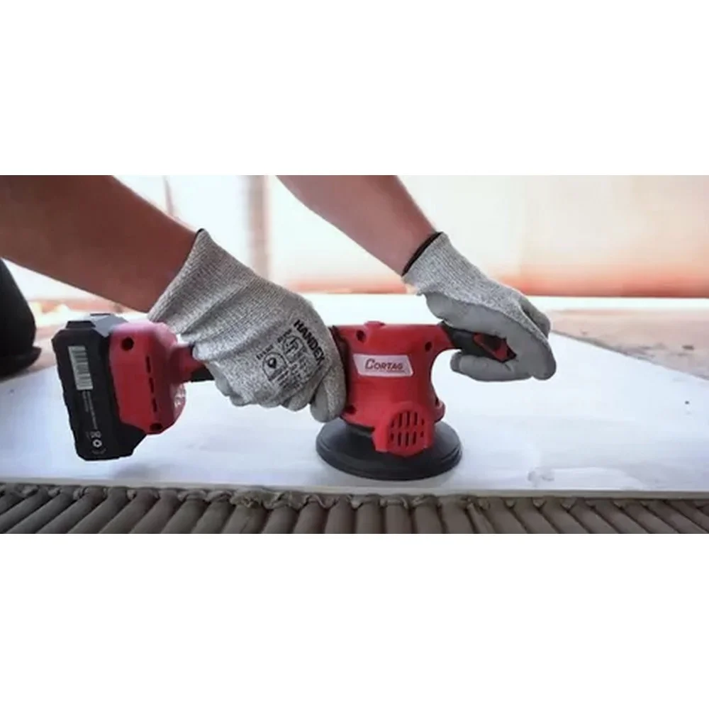 Ventosa Vibrador Assentamento Piso a Bateria 18V Brushless com Carregador e 1 Bateria 1,5AH Bivolt Cortag MAC-100