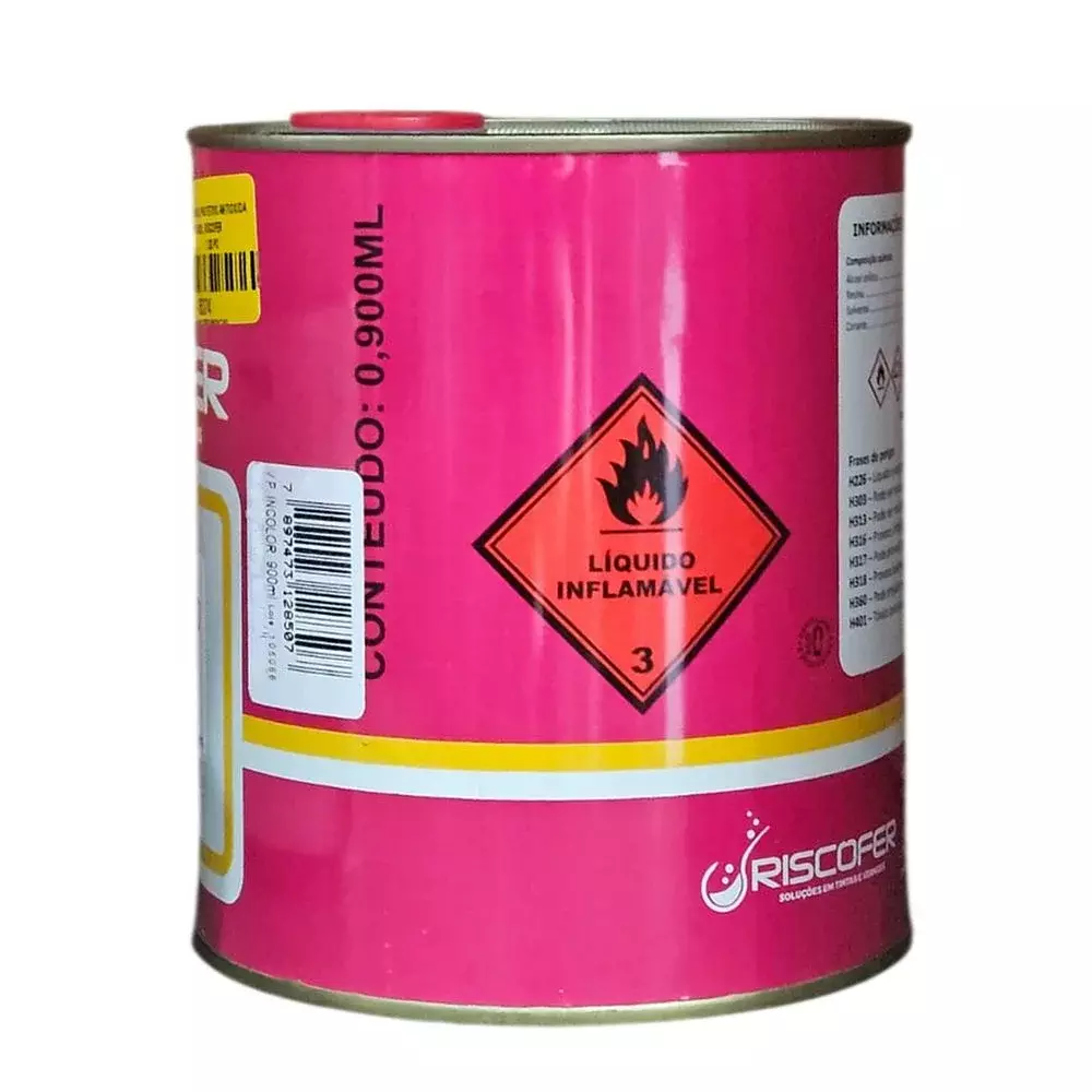 Verniz Protetivo Antioxidante Incolor 900ML Riscofer
