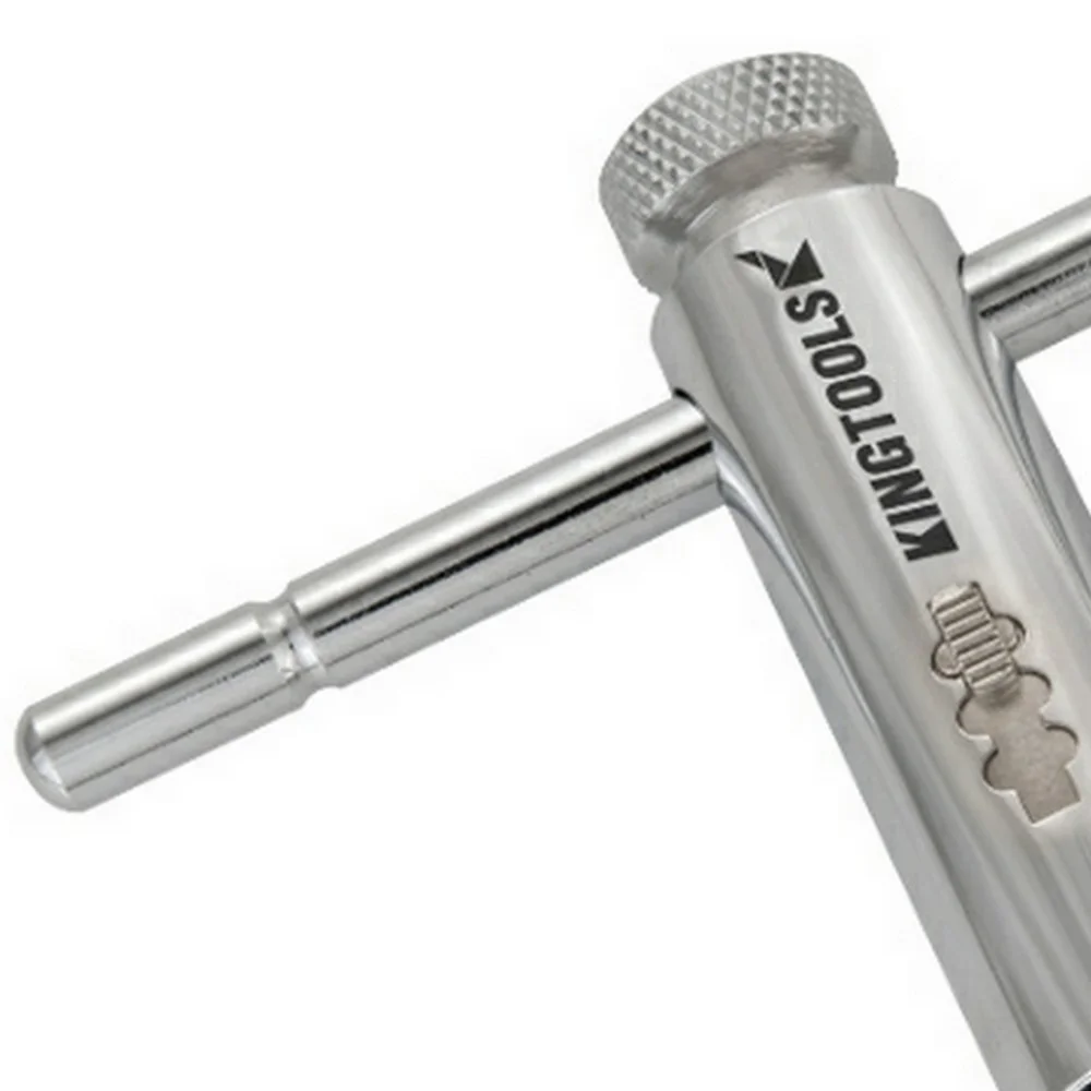 Vira Macho T Longo com Catraca M3-M8 1/8-5/16" Kingtools VMT1L