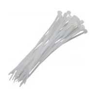 Abracadeira de Nylon Branca 100pcs 250X3,6MM Thompson 604