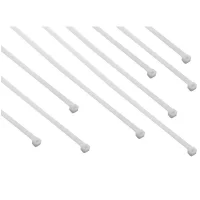 Abracadeira de Nylon Branca 100pcs 150X3,6MM Thompson 602