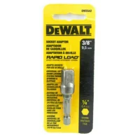 Adaptador para Soquete 1/4X3/8X75MM Dewalt DW2542