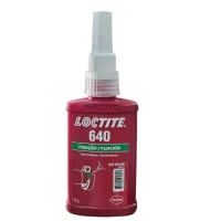 Adesivo Fixacao Anaerobica Alta Resistencia para Polia e Engrenagem 50CC Loctite 640