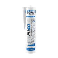 Adesivo Selante de Poliuretano Branco Multiuso 387G Tekbond PU40 FIX