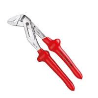 Alicate Bomba D'agua Isolado 1000V VDE IEC/EN60900 NR10 Duplo Isolamento CRV 10" Gedore VDE146-10