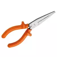 Alicate de Bico Chato Longo Isolado 1000V NBR9699 NR10 CRV 6.1/4" Sata ST70614G