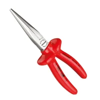 Alicate de Bico Meia Cana Isolado 1000V VDE EN/IEC60900 NR10 Duplo Isolamento CRV 8" Gedore VDE8132