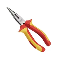 Alicate de Bico Meia Cana Isolado 1000V VDE IEC60900 CRV 6" Sata ST70131ST