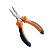 Alicate de Bico Meia Cana Isolado Para Eletronica CRV 5" Tramontina Pro 44071/101