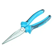 Alicate de Bico Meia Cana Longo Isolado 1000V NBR9699 NR10 CRV 8" Gedore 8136-200JC1000V