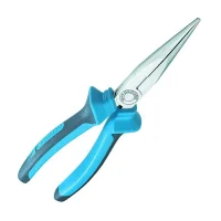 Alicate de Bico Meia Cana Longo Isolado 1000V Tipo Telefone NBR9699 NR10 CRV 6.1/4" Gedore 8132-160JC1000V