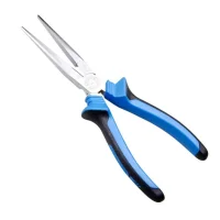 Alicate de Bico Meia Cana Longo Isolado 1000V Tipo Telefone NBR9699 NR10 CRV 5.1/2" Gedore 8132-140JC