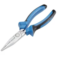 Alicate de Bico Meia Cana Multifuncional Isolado 1000V - NBR9699 NR10 7" Gedore 8133-180JC