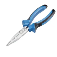 Alicate de Bico Meia Cana Multifuncional Isolado 1000V NBR9699 NR10 7" Gedore 8133-180JC