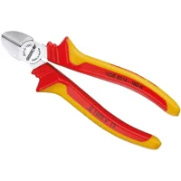 Alicate de Corte Diagonal Isolado 1000V Desencapador de Fios EN60900 IEC60900 NR10 CRV 6.1/2" Gedore VDE 8315-160 H