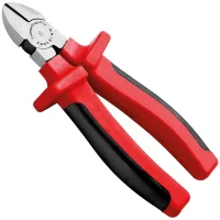 Alicate de Corte Diagonal Isolado 1000V IEC60900 NR10 CRV 6" Tramontina Pro 44301/016