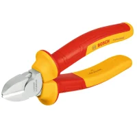 Alicate de Corte Diagonal Isolado 1000V VDE EN/IEC60900 CRV 6.1/4" Bosch 1600A02ND9