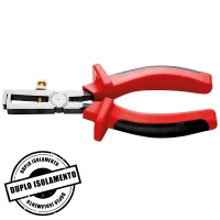 Alicate de Descascar Fio Frontal Isolado 1000V IEC60900 NR10 CRV 7" Tramontina Pro 44307/017