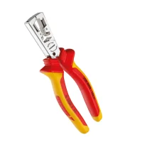 Alicate de Descascar Fio Simples Isolado 1000V VDE EN/IEC60900 NR10 CRV 6.1/2" Gedore VDE8099H