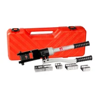 Alicate Prensa Terminal Hidraulico Com 12 Matrizes Sextavadas 10A300MM2 Bovenau APTH300ST