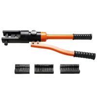 Alicate Prensa Terminal Hidraulico Com 11 Matrizes Sextavadas 16A300MM2 Tramontina Pro 44079/018