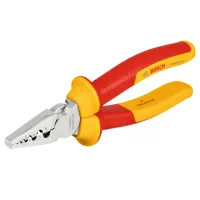 Alicate Prensa Terminal Isolado 1000V VDE EN/IEC60900 CRV 7" Bosch 1600A02NE6