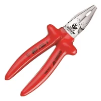 Alicate Universal Isolado 1000V VDE EN/IEC60900 NR10 Duplo Isolamento CRV 9" Gedore VDE8250