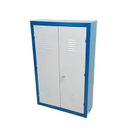 Armario de Parede para Ferramentas Com 2 Portas e 4 Prateleiras 64X23X100CM Fercar ARM-10