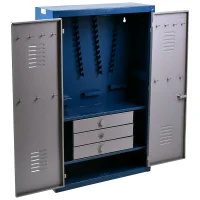 Armario de Parede para Ferramentas Com 3 Gavetas e 2 Portas 64X23X100CM Fercar ARM-12