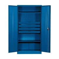 Armario Vertical para Ferramentas Com 4 Gavetas 2 Prateleiras e 2 Portas 190X50X95CM Gedore 52640