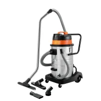 Aspirador de Po e Liquido Profissional Inox 50L 220V 1400W Tramontina Pro 44982/020