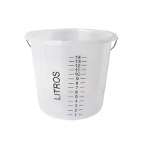 Balde Graduado Em Polietileno com Alca 15L Bremen 6104