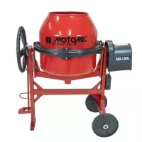 Betoneira Com Motor 1/2CV e Chave de Seguranca 150L 220V MONOF Motomil MB-150L