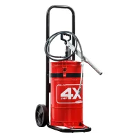 Bomba Manual com Balde para Graxa Com Carrinho e Mangueira 1,3M 14KG Hydronlubz HL14