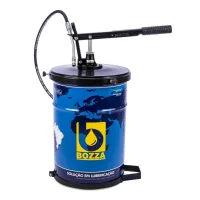 Bomba Manual com Balde para Graxa Mangueira 1,3M 20KG Bozza 8022-R20-G4