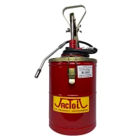 Bomba Manual com Balde para Graxa Mangueira 1,3M 5KG Jactoil MINI