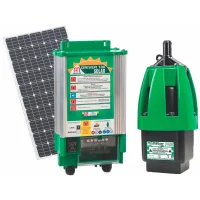 Bomba Submersa Vibratoria Solar Com Driver e Painel Fotovoltaico 8600L/H Anauger P100 5G