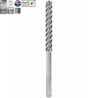 Broca de Widia Sds-Max Speed 8x Alto Rendimento 25X200X320MM Bosch 2608578638