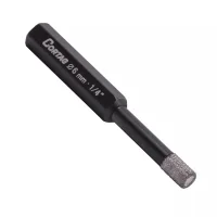 Broca Diamantada para Porcelanato Marmore Granito e Pedras Naturais 6MM Cortag 62128