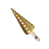 Broca Escalonada Com Tratamento Titanio HSS 4A20MM Graff 6940002