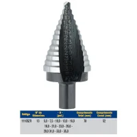 Broca Escalonada HSS 5A35MM Irwin 11105ZR