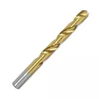 Broca Haste Paralela DIN 338 com Tratamento de Titanio HSS 8MM Rocast 1370015