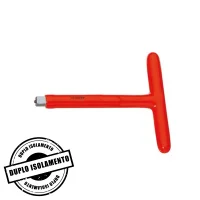 Cabo T Isolado 1000v EN60900 NR10 Duplo Isolamento CRV 1/2" Gedore VDE1989