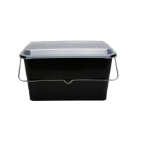 Cacamba Plastica Pro de Chao para Pintura Com Tampa 15L Tigre 2309-02